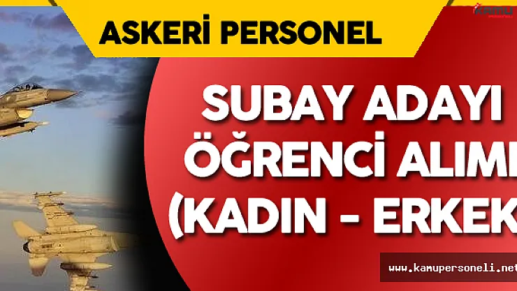 Milli Savunma Üniversitesi Subay Adayı Öğrenci Alımı için Başvurular Eylül'de Başlıyor