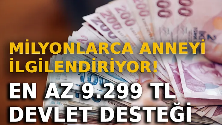 Milyonlarca Anneyi İlgilendiriyor: En Az 9.299 TL Devlet Desteği