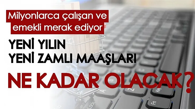 Milyonlarca çalışan ve emekli merak ediyor: Yeni yılın yeni zamlı maaşları ne kadar olacak?