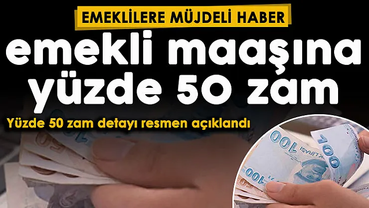 Milyonlarca emeklinin yüzünü güldüren gelişme! 2022 emekli maaşlarına yüzde 50 zam detayı resmen açıklandı