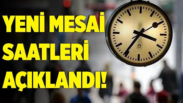 Milyonlarca kişi bekliyordu! İstanbul'da yeni mesai saatleri açıklandı!