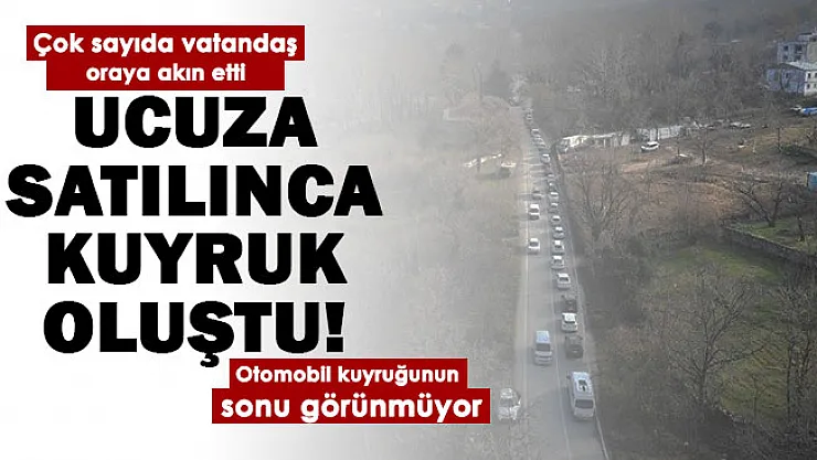 Milyonlarca kişi oraya akın etti! Ucuza satıldığından otomobil kuyruğunun sonu görünmüyor: İşte nedeni