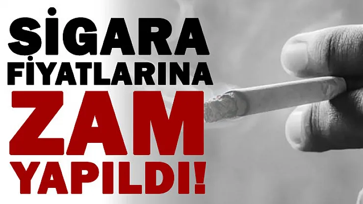 Milyonlarca kişiye kötü haber geldi! Sigara fiyatlarında dev zam yapıldı: İşte yeni zamlı sigara fiyatları