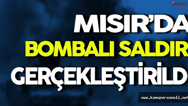 Mısır'da Bombalı Saldırı Gerçekleştirildi