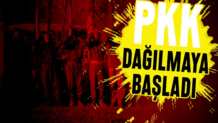 MSB açıkladı: PKK dağılmaya başladı!