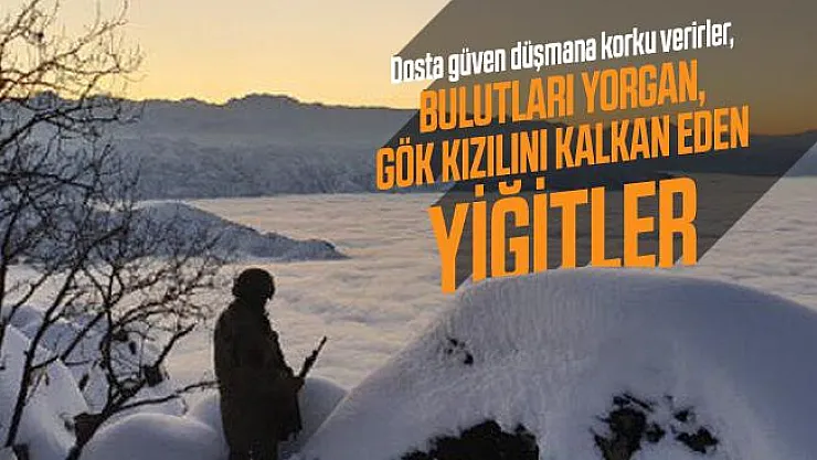 MSB'den dikkat çeken paylaşım: Dosta güven düşmana korku verirler!