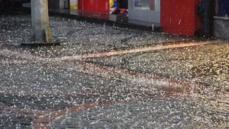 Muğla'da Sağanak ve Dolu Paniği