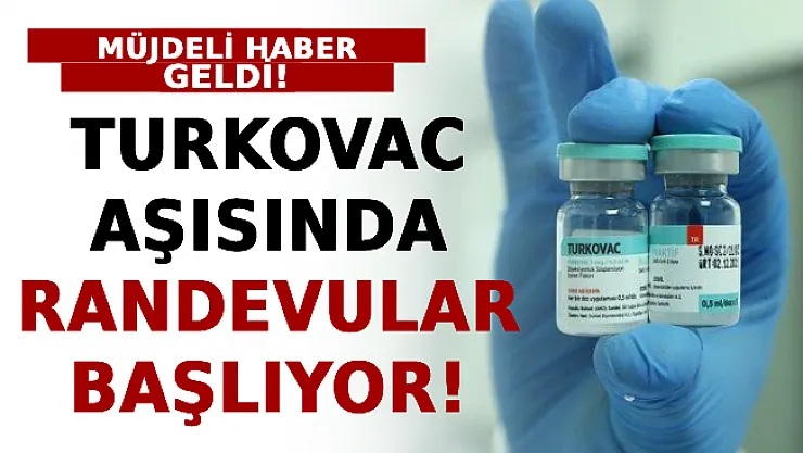 Müjdeli Haber Geldi: Turkovac Aşısında Randevular Başlıyor!