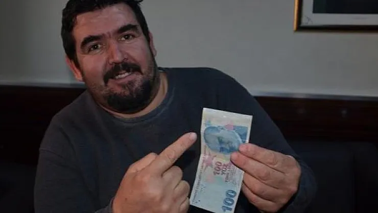 Müşteriden 100 lira alan fırıncı 100 lirayı 100 bin liraya satışa çıkardı!