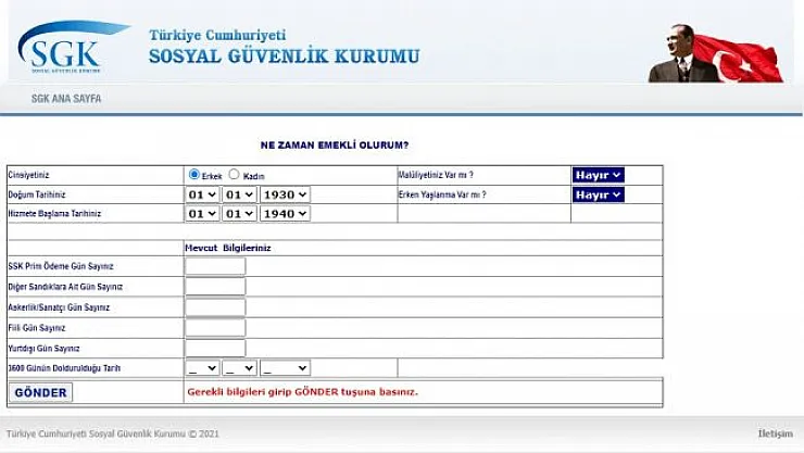 Ne zaman emekli olabilirim? 4a, 4b ve 4c'liler tıkla ne zaman emekli olacağını öğren