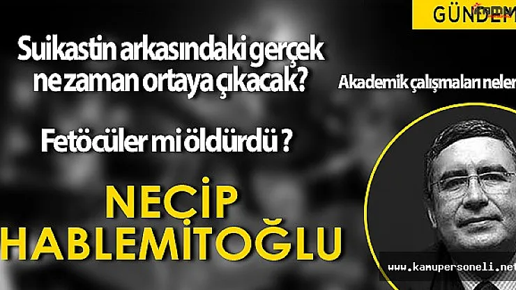Necip Hablemitoğlu Kimdir?