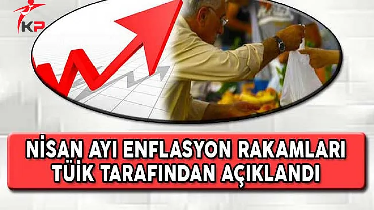 Nisan Ayı Enflasyon Rakamları TÜİK Tarafından Açıklandı