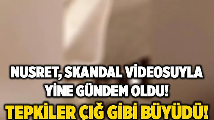 Nusret yine gündem oldu! Otel odasında bornozuyla yatağa atlayınca cinsel oranı göründü! Skandal videoya tepkiler çığ gibi büyüdü!
