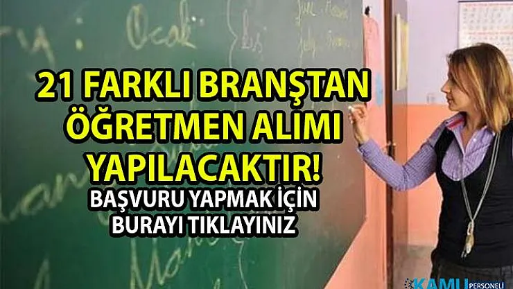 Öğretmen alımı yapan özel eğitim kurumları iş ilanları! İŞKUR tarafından tam 21 branştan öğretmen alımı yapılacaktır!