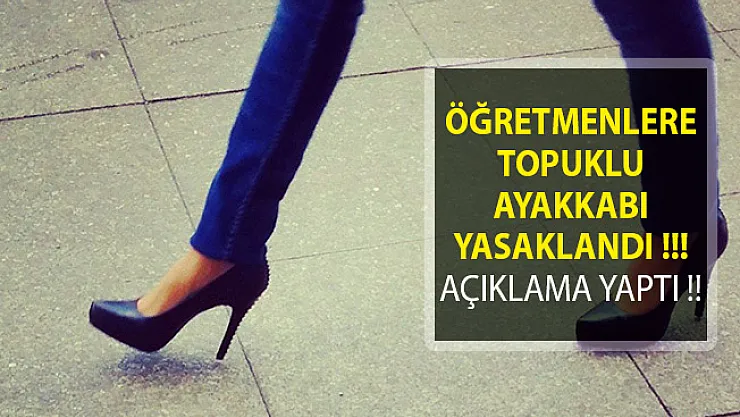 Öğretmenlere Topuklu Ayakkabı Yasaklandı! Dinen Caiz Değil Diyerek Gerekçesini Sundu