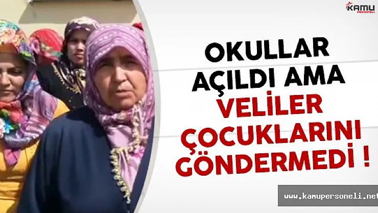 Okullar Açıldı Ama Bilecik'te Bazı Çocuklar Okula Gönderilmedi !
