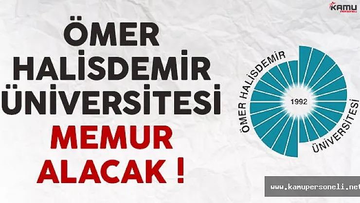 Ömer Halisdemir Üniversitesi avukat (memur) alımı yapacak