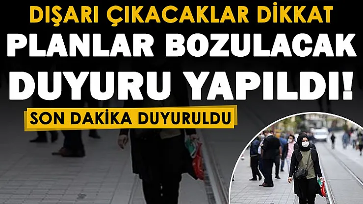 Önümüzdeki hafta dışarı çıkmak için plan yapacaklar dikkat! Planlar bozulacak: Duyuru yapıldı