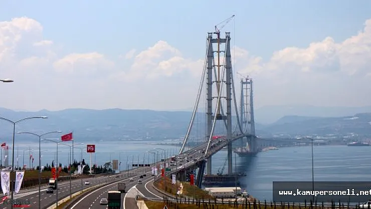 Osmangazi Köprüsü'nde Bayram Yoğunluğu Başladı
