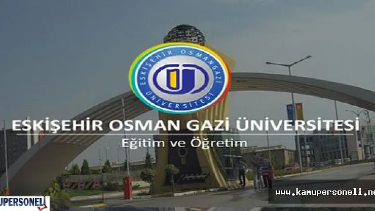 Osmangazi Üniversitesi Sözleşmeli Personel Alımı