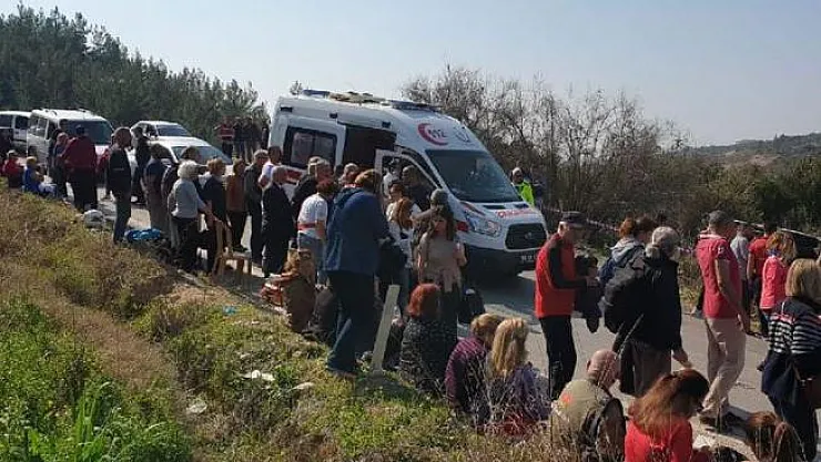 Osmaniye'nin Kadirli ilçesinde trafik kazası! 35 kişi yaralandı