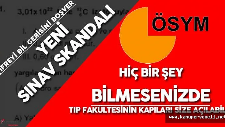ÖSYM'nin Skandallarına Bir Yenisi Daha Eklendi ! 2016 LYS Sınavında Şifreleme Skandalı