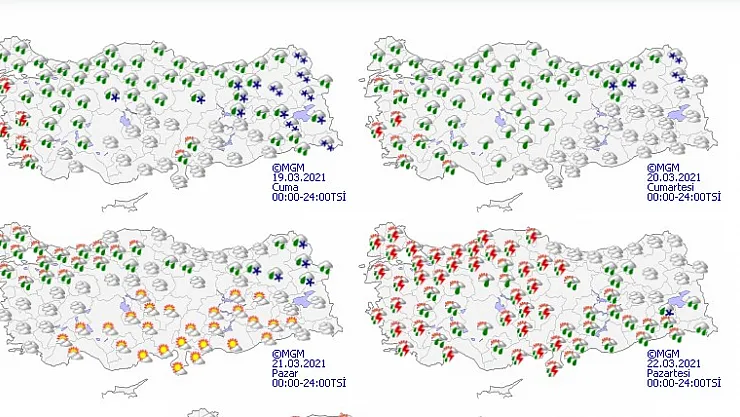 Pazartesi ve Salı ilginç meteorolojik olaylar bizi bekliyor. Sıcaklık 10-14 derece birden artacak!