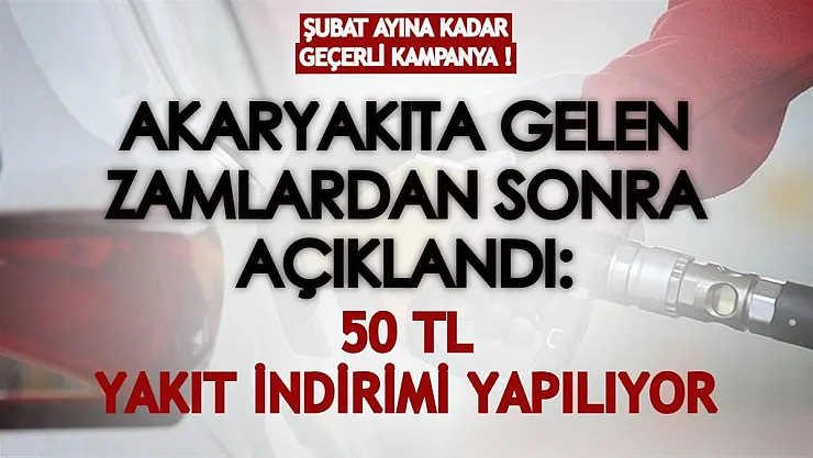 Petrol Ofisi'yle anlaşma sağlandı! 4 kere yakıt alışverişi yapana 50 TL akaryakıt indirimi yapılıyor!