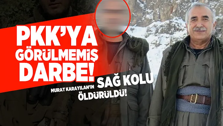 PKK'ya görülmemiş darbe! 10 milyon lira ödülle aranan Murat Karayılan'ın sağ kolu Vahdettin Karay öldürüldü!
