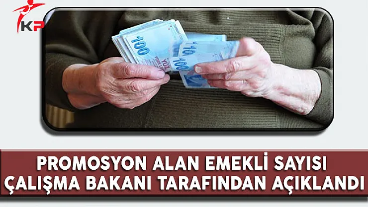 Promosyon Alan Emekli Sayısı Çalışma Bakanı Tarından Açıklandı