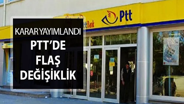 PTT Hisseleri Varlık Fonuna Devredildi !