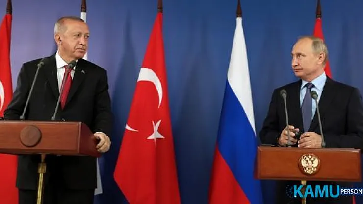 Putin'de Türkiye sınırında güvenli bölge kurulmasını desteklediklerini söyledi