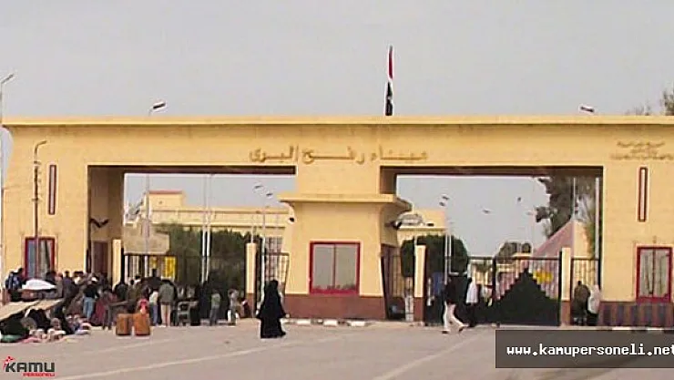 Refah Sınır Kapısı Geçici Olarak Kapatıldı