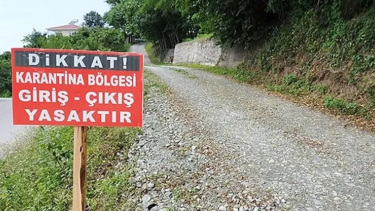 Resmi karar verildi! Karantina başladı! O bölgelere giriş çıkışlar yasaklandı!