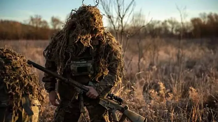 Rus Askerlere Göz Açtırmıyor! Ukraynalı Kadın Sniper 'Kömür' İlk Kez Görüntülendi!