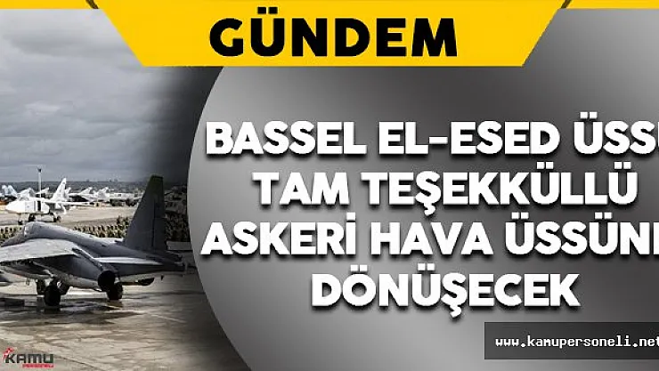 Rusya Suriye'deki Hava Üssünü Geliştirmeyi Planlıyor