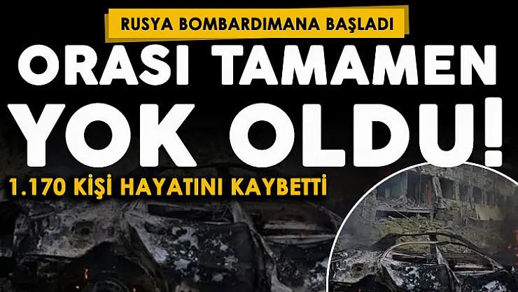 Rusya, Ukrayna Kiev'de orayı bombaladı! Orası tamamen yok oldu: 1.170 kişi hayatını kaybetti