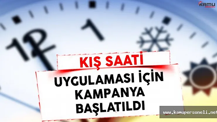 Saatlerin Geri Alınması İçin Başlatılan Kampanyaya Oy Verme İşlemi Devam Ediyor ! (#Saatler1SaatGeriAlınsın)
