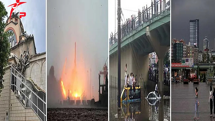 Sağanak, Dolu ve Sel Felaketinde İstanbul'da Yaşananlar !