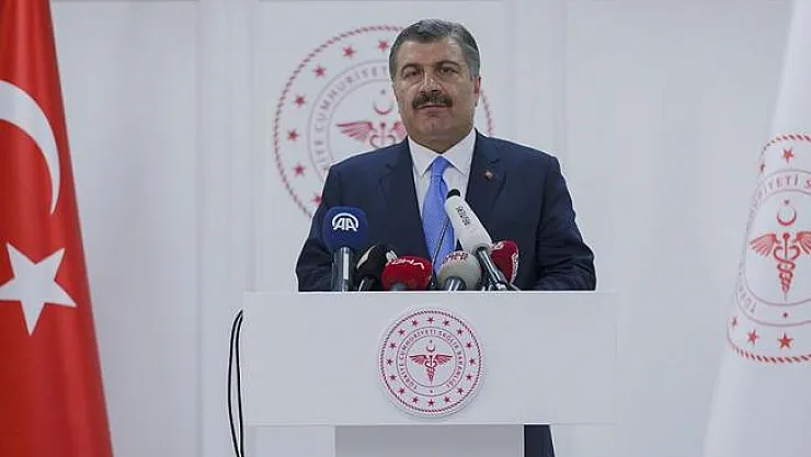 Sağlık Bakanı Fahrettin Koca'dan Son dakika Açıklaması