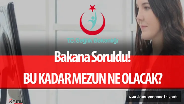 Sağlık Bakanına Tıbbi Sekreterlerin Durumu Soruldu
