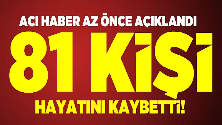 Sağlık Bakanlığı Covid 19 verilerini açıkladı! 81 kişi hayatını kaybetti! Ölü sayısı 11 bine yaklaştı