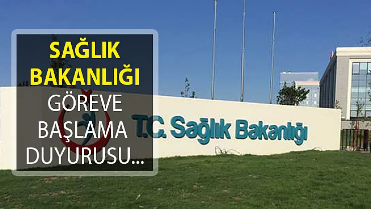Sağlık Bakanlığı KPSS 2018/4 ve 2018/5 Göreve Başlama İşlemleri Hakkında Yeni Bir Duyuru Daha Yayımlandı!