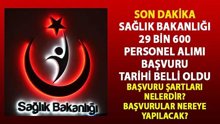 Sağlık Bakanlığı personel alımı iş başvurusu! Sağlık personeli alım ilanları! Memur alımı başvuru şartları nelerdir?