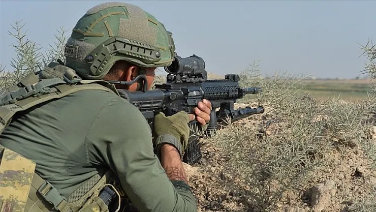 Saldırı Hazırlığındaki PKK/YPG'li 6 Terörist Etkisiz Hale Getirildi