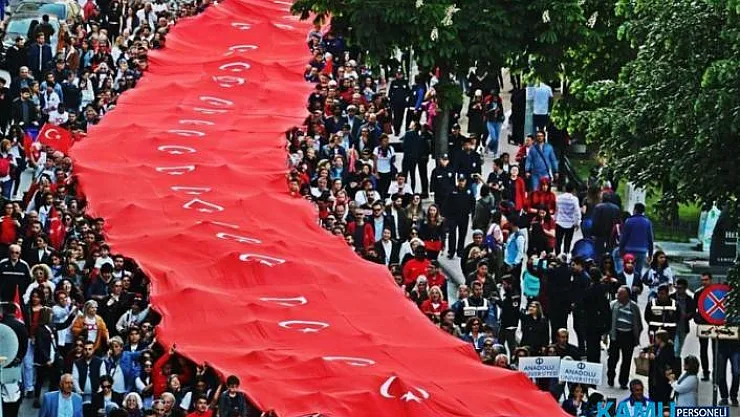 Samsun'da 19 Mayıs Gençlik ve Spor Bayramı 100. Yıl Çoşkusu