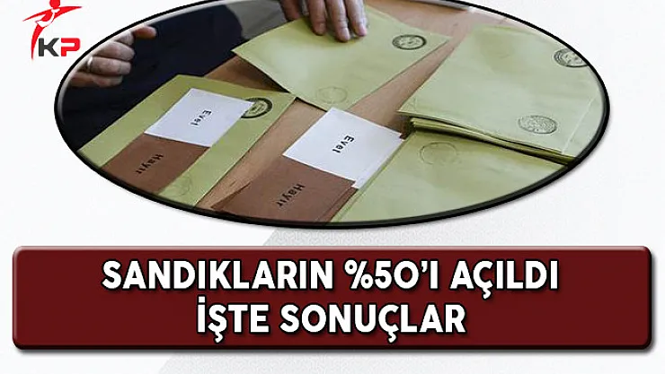 Sandıkların Yüzde 50 Açıldı!!!