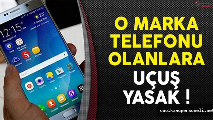 SAS, Galaxy Note 7 Sahibi Olan Yolculara Uçuş Yasağı Getirdi !