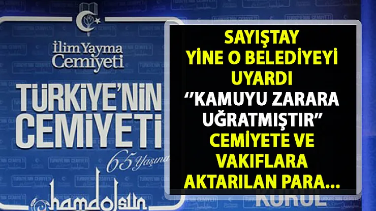 Sayıştay, Arnavutköy Belediyesi'nin yaptığı usulsüzlükleri ortaya çıkardı..
