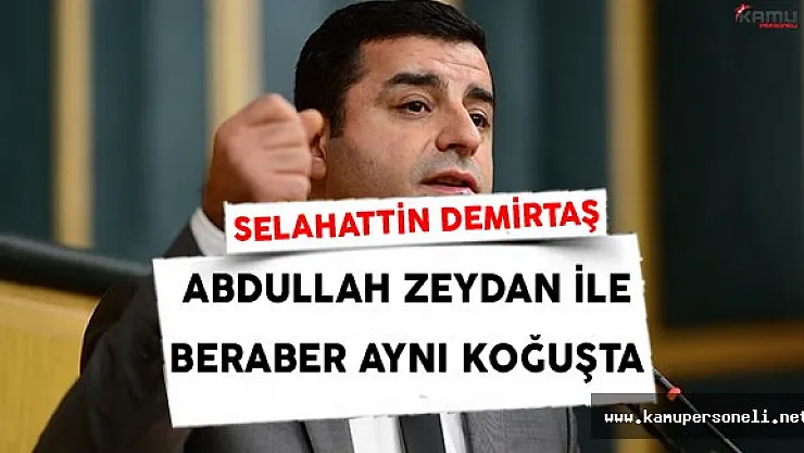 Selahattin Demirtaş ve Abdullah Zeydan Aynı Koğuşta